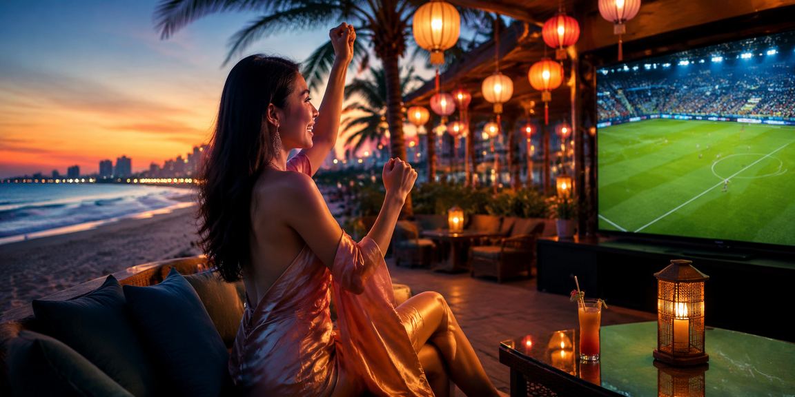 Không khí lễ hội cùng trò chơi giải trí tại Đà Nẵng Việt Nam